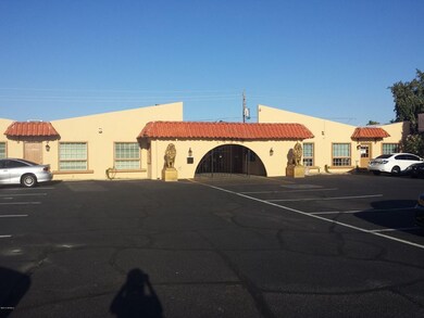 Front of Building, Large Parking