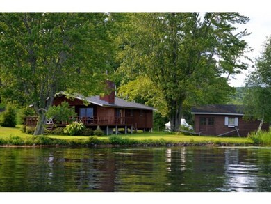 house front and boat house