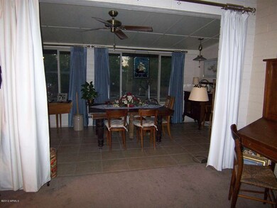 view of Arizona room from livingroom