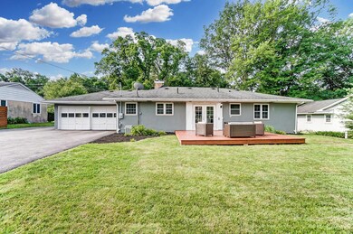 Rear of home