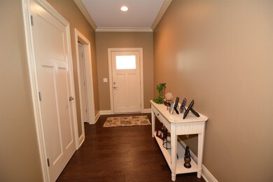 Inviting foyer welcomes you into this beautiful ho