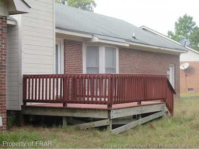 Deck on Rear of Home