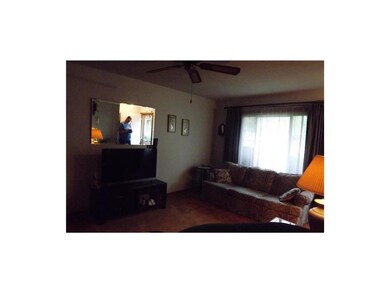Great Room with Realtor in mirror!