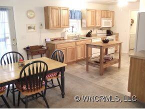 Separate dining area