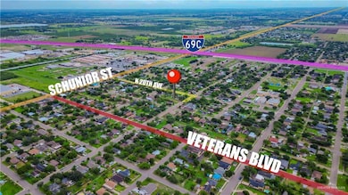 Aerial overview of property's location