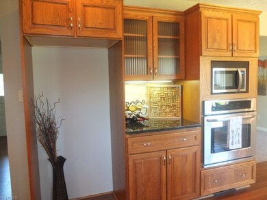 Kitchen has ample cabinet space!