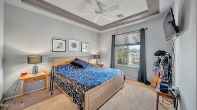 Spacious master suite