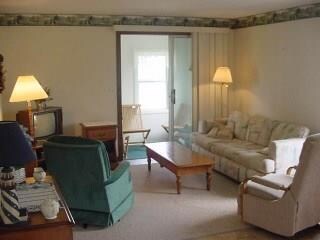 Living Room Area and Slider to Porch