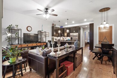 Living Room/Kitchen/Dining Space