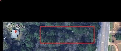 Map / location with property parcel outlined