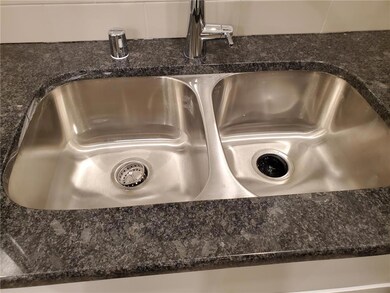 double stainless sink