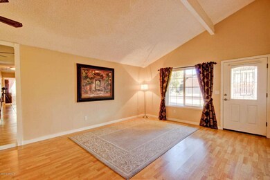 Front door and Formal Living room