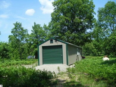Back of Building with Garage door