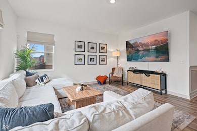 Living Room - lots of natural sunlight in this room, open concept to dining/kitchen