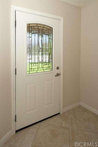 Custom designed front door.