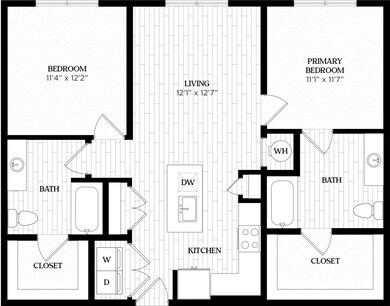 Actual Floor Plan for the B1 units