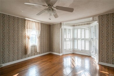 Great historic details in the owner's bedroom