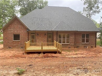 Back prior to Landscaping