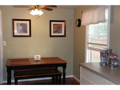 Kitchen. Kitchen dining space.