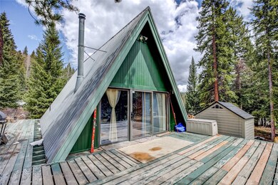A-frame Cabin in the woods
