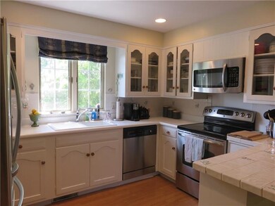Kitchen with stainless appliances