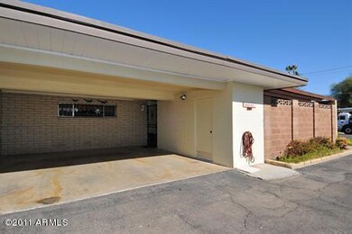 Carport view