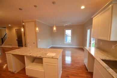Kitchen into Family Rm