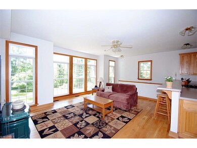 Great Room with view to Lake