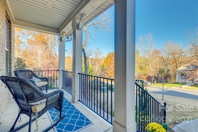 Southern style front porch