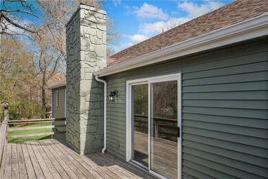 back deck with a great view