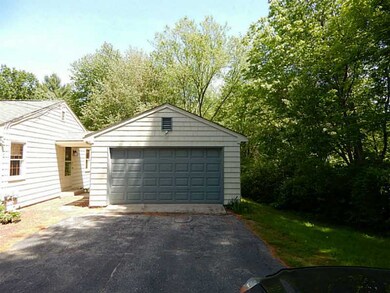 Exterior Front. 1 1/2  Car Garage