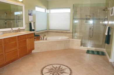Master Bathroom with Custom Tile