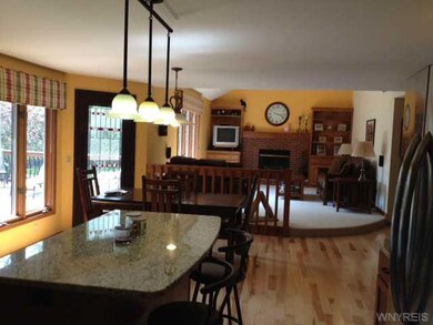 Kitchen Nice open floor plan allows open flow from