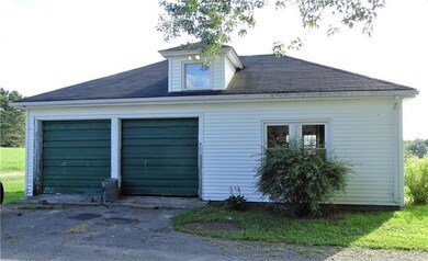 2 Car Garage with workshop Area