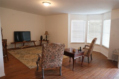 one of two large living areas