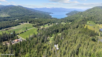 Broten Way-aerial with Lake Pend Oreille