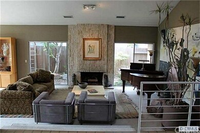 Sunken Living Room off of Foyer