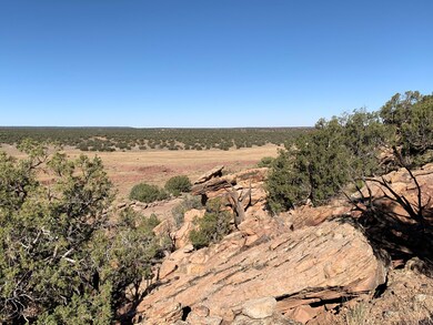 looking west towards dry wash