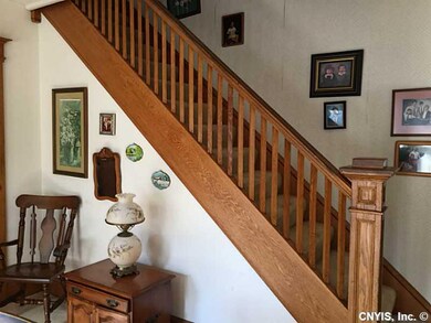 Foyer. Original woodwork refinished - Beautiful!