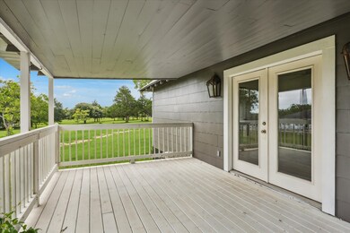 Main House has 2 great covered porches.
