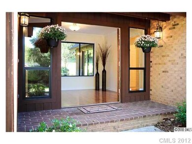 Other - Covered double door front entrance with la