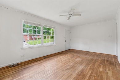 Living Room facing the front