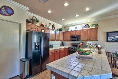 Kitchen With Upgraded Maple Cabinets