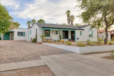 New paved driveway