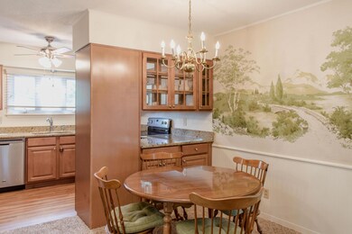 dining into kitchen
