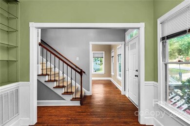 The entry hall graciously welcomes your guests