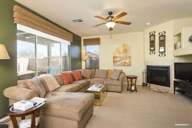 Family Room with fireplace