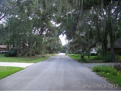 tree lined street