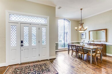 Open entry with large windows