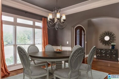 And Welcoming Entry Foyer with Hardwoods, Dramatic